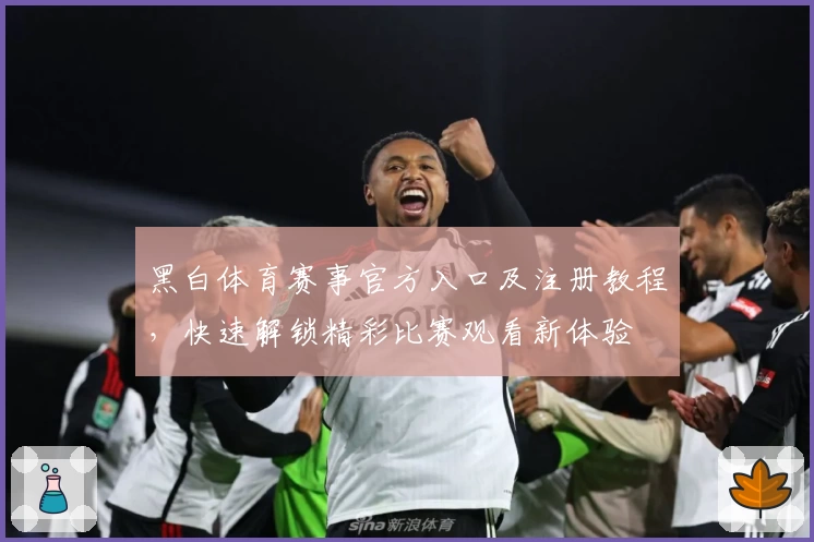 黑白体育赛事官方入口及注册教程，快速解锁精彩比赛观看新体验